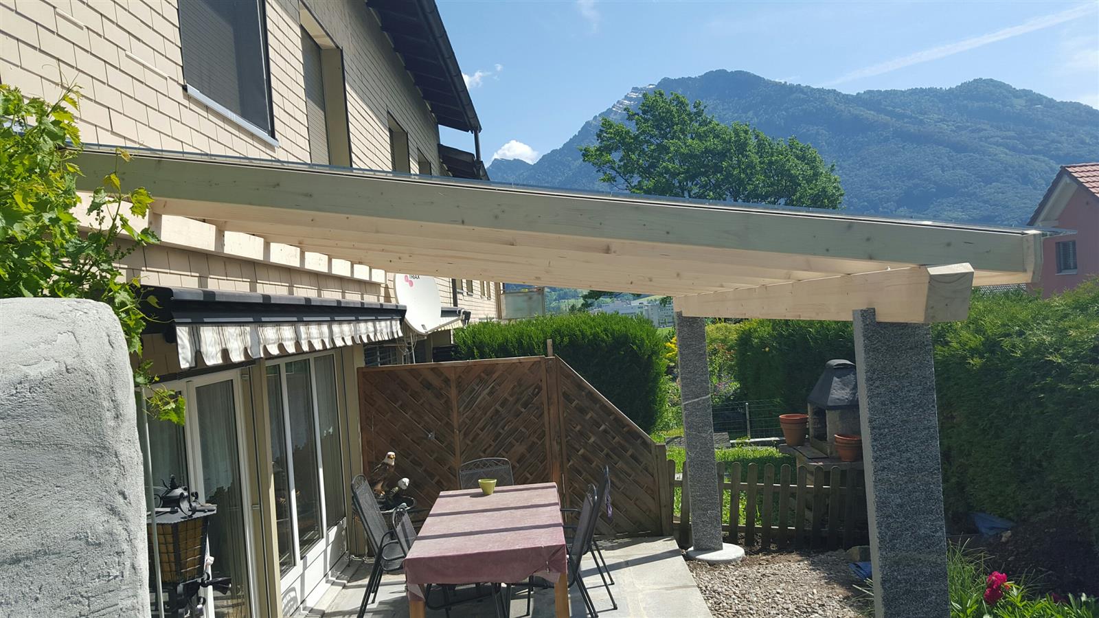 Sitzplatzüberdachung / Pergola