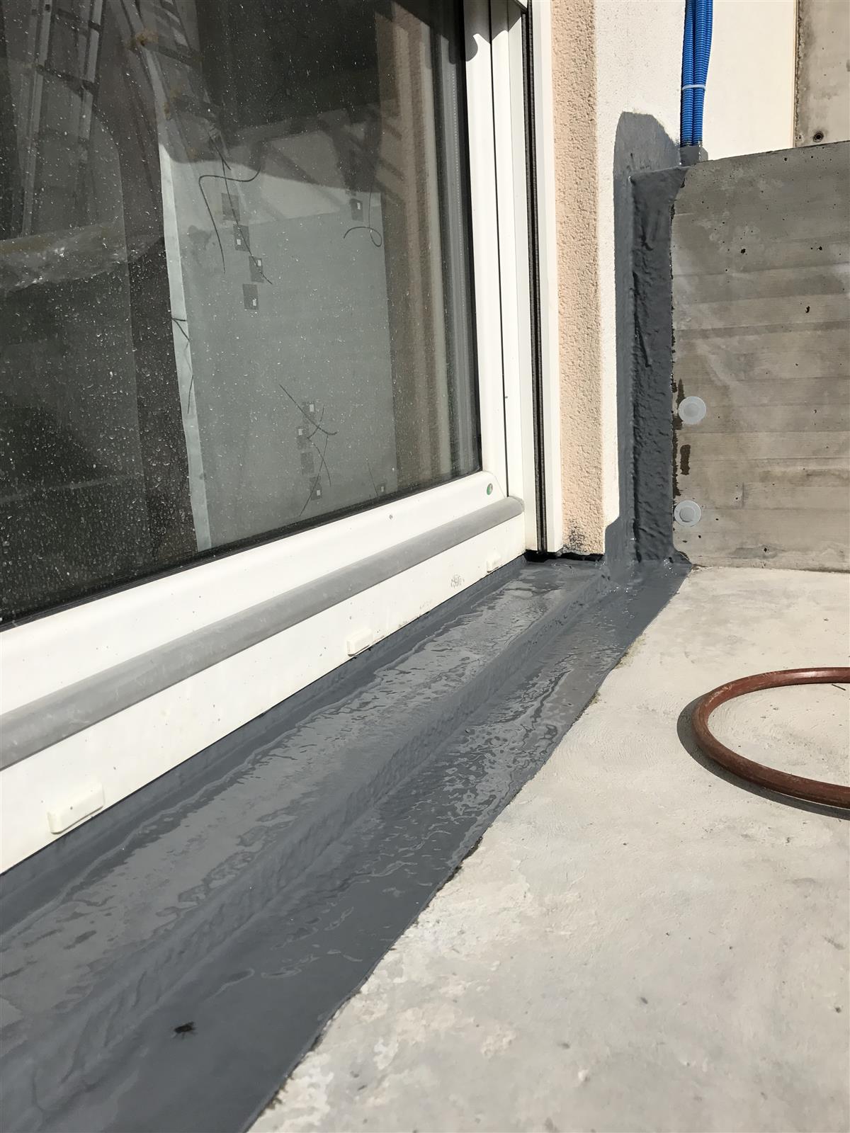 Abdichtung Terrassentür Flüssigkunststoff